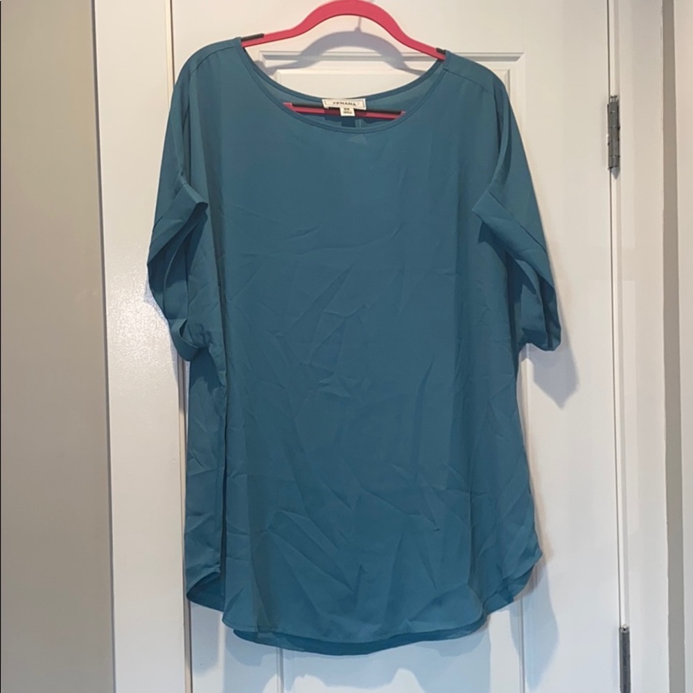 NWT Teal Boutique Top